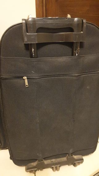 Trolley blu misura- grande (ruote da sistemare)