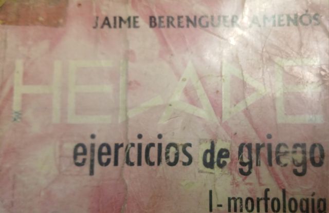 GRIEGO/LATIN DICCIONARIO, GRAMÁTICA, EJERCICIOS