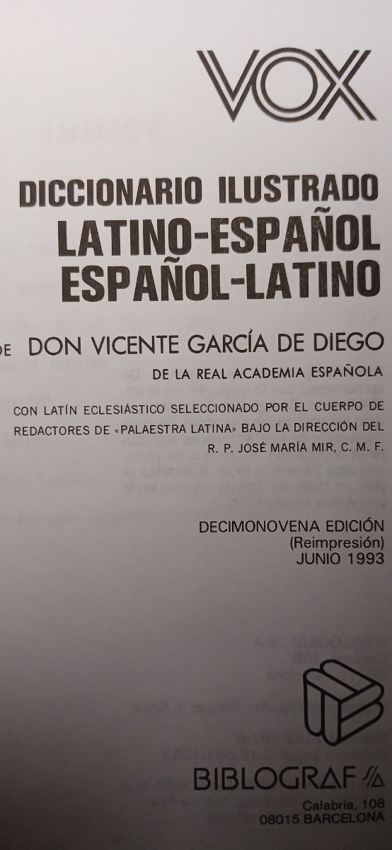 GRIEGO/LATIN DICCIONARIO, GRAMÁTICA, EJERCICIOS