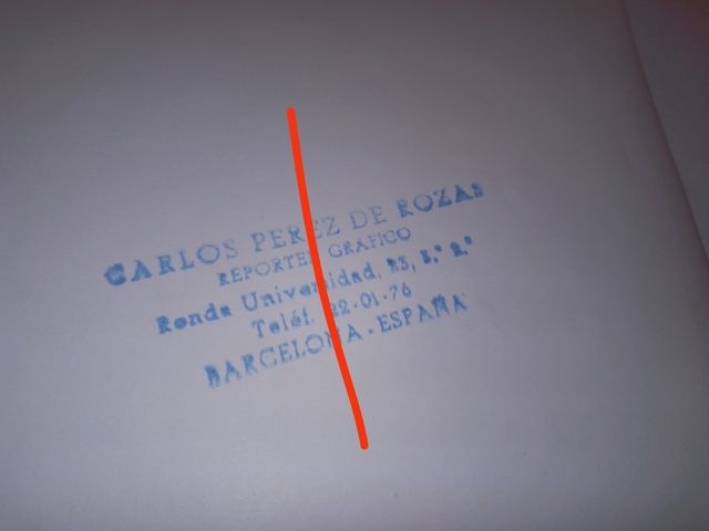 2 Fotos antiguas FC BARCELONA - MURCIA (1964)