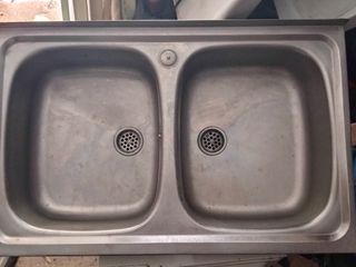 Lavabos cocina acero - 2 unidades