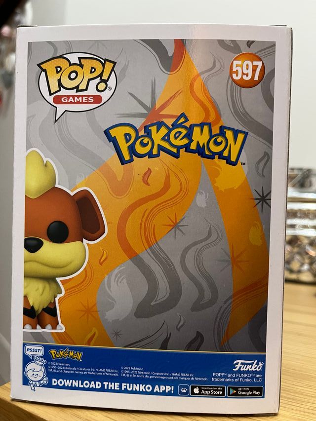 Funko Pop Growlithe #597 Pokemon