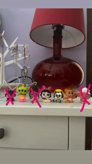 4 Figuras Disney Doorables - Let’s Party