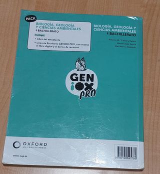 Biología, Geología y CC. Ambientales 1º Bachill...