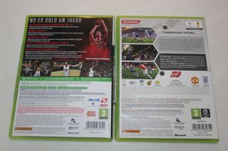 LOTE XBOX 360: NBA 2K17 + PES 2011