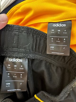 Chándal Adidas | Amarillo y Negro