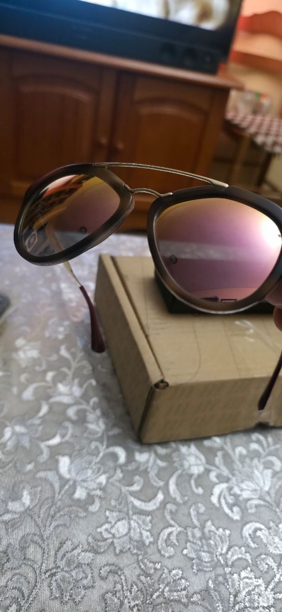 Gafas Prada - Marrón y Rosa