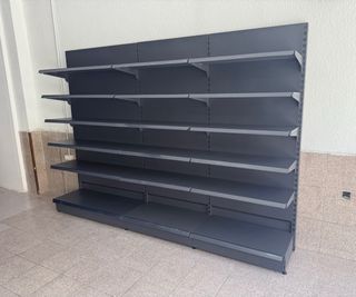 Estanterías industriales de  supermercado nuevas ,