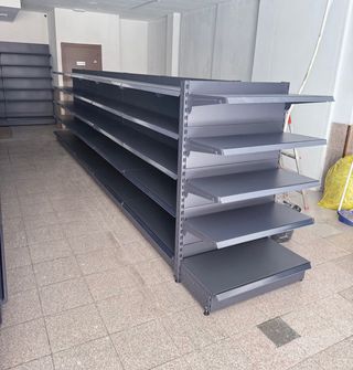 Estanterías industriales de  supermercado nuevas ,