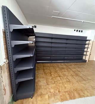 Estanterías industriales de  supermercado nuevas ,