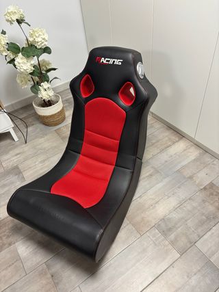 Silla Gaming Racing roja y negra