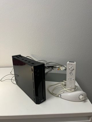 Wii negra - consola retro compatible 