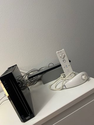 Wii negra - consola retro compatible 