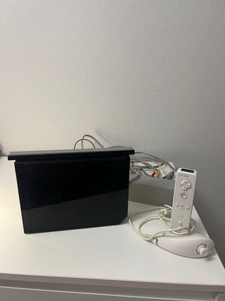 Wii negra - consola retro compatible 