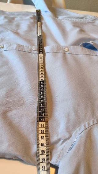 Camisa azul Manga Larga talla XL