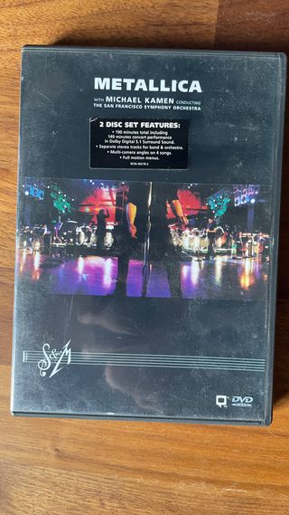 DVD Metallica S&M: Concierto Sinfónico