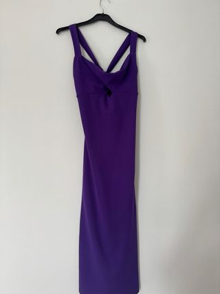 Vestido N de nube violeta
