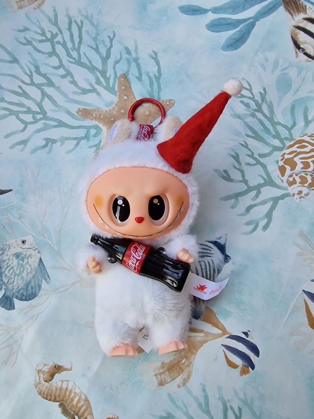 Portachiavi Labubu Coca Cola Natale