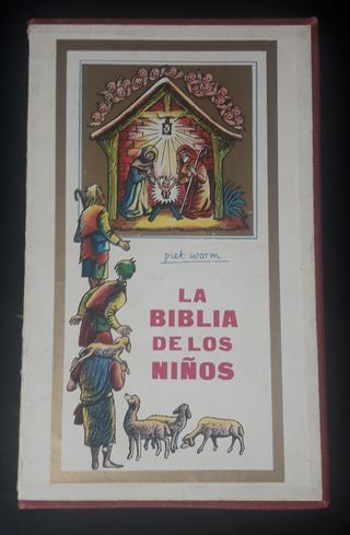 ANTIGUOS LIBROS LA BIBLIA DE LOS NIÑOS.