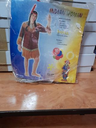Disfraz Mujer Indígena - Talla única