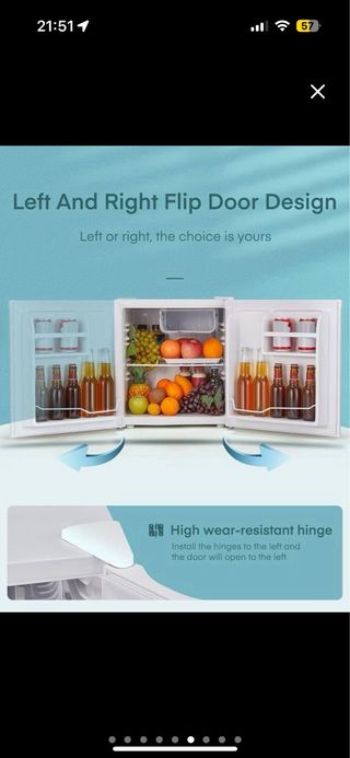Mini nevera 46L-Refrigerador