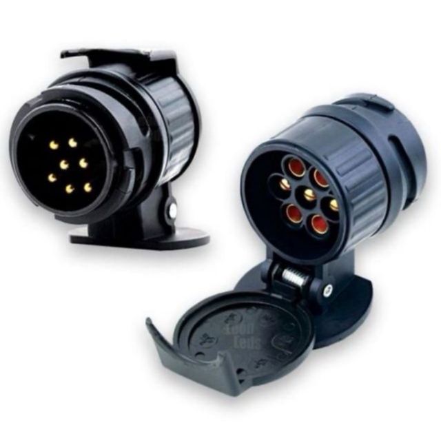 Adaptador enchufe remolque 7
13 pines polos