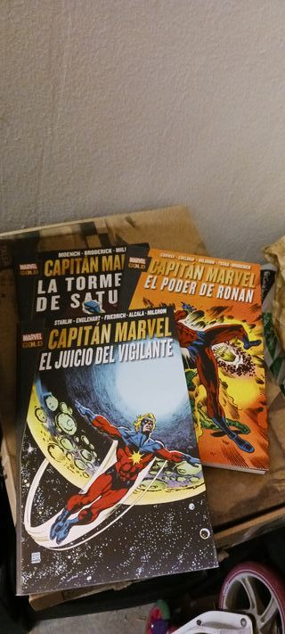 Capitán Marvel Saga Completa - Marvel Gold
