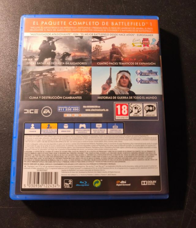 Battlefield 1 Revolution PS4 (PlayStation 4)