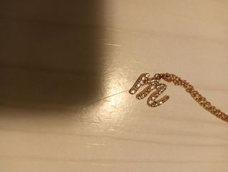 Collar inicial 'm'