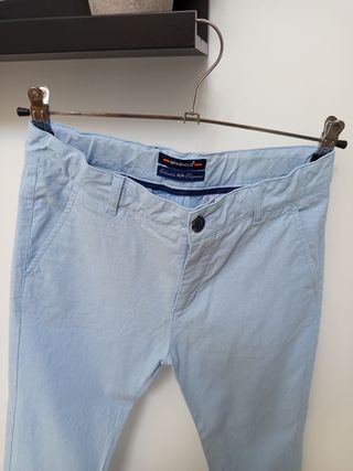 Traje chaqueta niño azul claro.Spagnolo