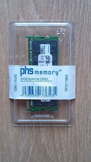 RAM 32GB DDR4 Asus ROG