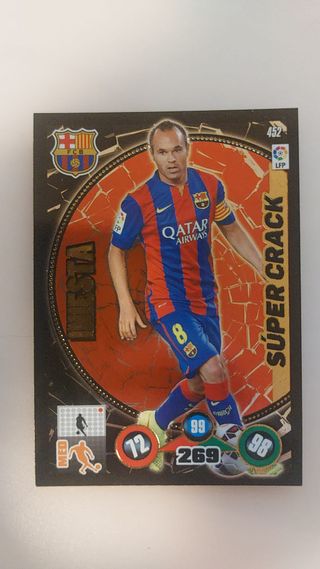 Cromo INIESTA - Super Crack #452
