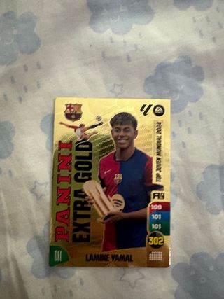Carta Lamine Yamal Panini Extra Gold