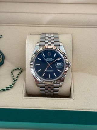 Rolex Datejust Azul 41mm