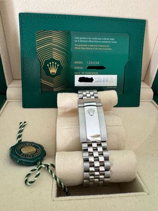 Rolex Datejust Azul 41mm