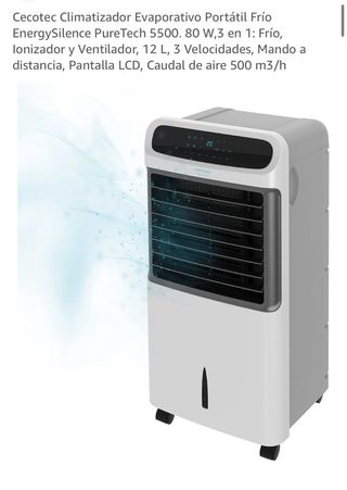 Climatizador evaporativo Cecotec 5500