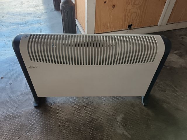 Radiador TLS-501 blanco y azul Cambiar el cable