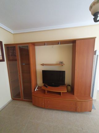 Mueble salón madera - marrón