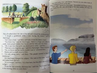 LISA VISITS THE LOCH NESS