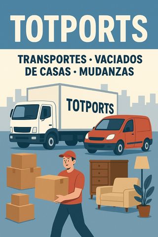 Transportes, vaciados de casas, mudanzas