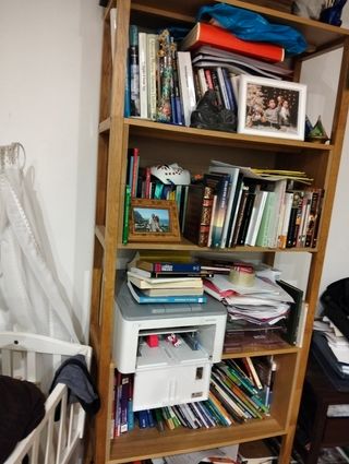 Librería La Redoute de madera