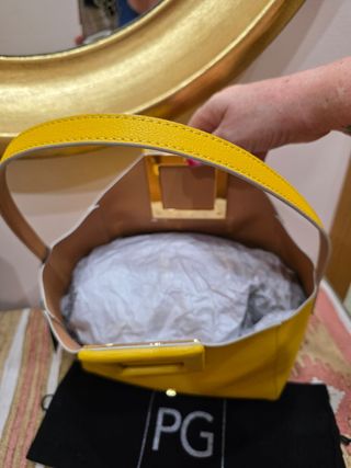 Bolso Purificación García Amarillo