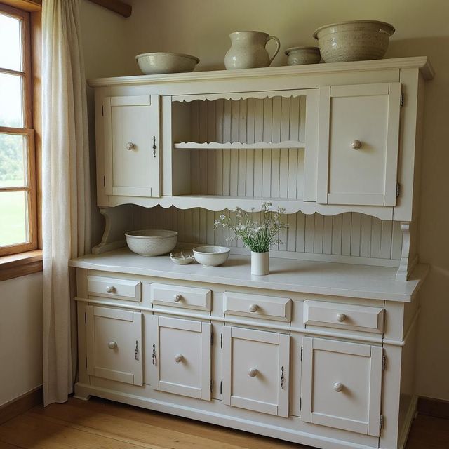 Credenza in legno marrone