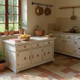 Credenza in legno marrone