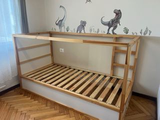 Litera IKEA infantil con barreras