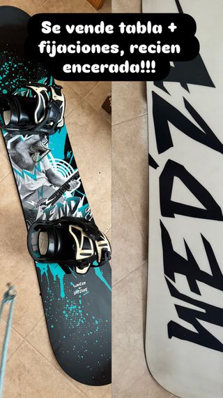 Tabla Snow Wedze + Fijaciones