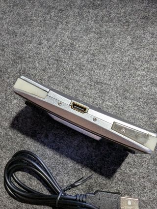 GameBoy Micro gris plata