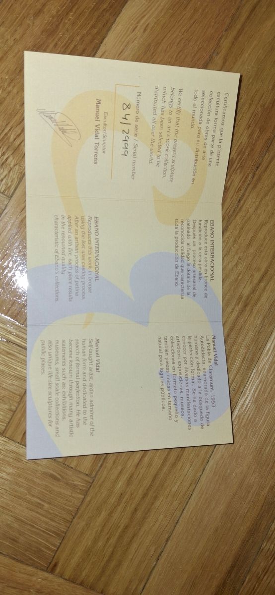 Escultura bronce mujer -  P.Bronce