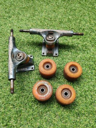 Ejes Skate tatanium titan line