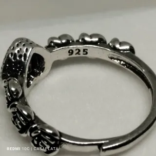 Anillo ajustable chakra Corazón rosa Ref. AJ30